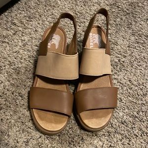 Sorel wedge sandals